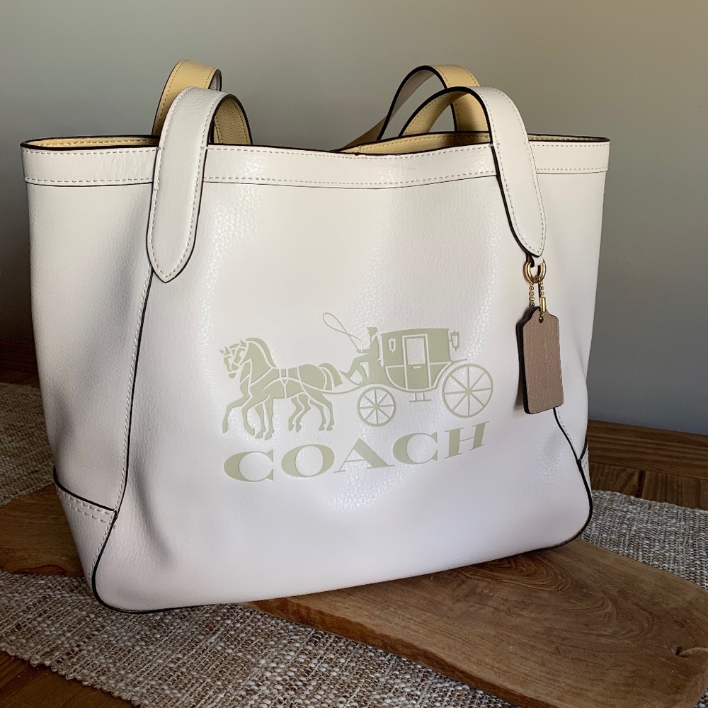 Coach Horse and Carriage Tote